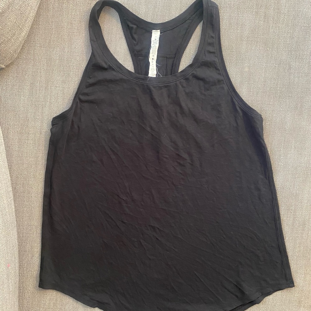 Lululemon Racerback Tank Top Black 6